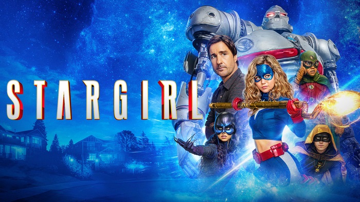 Stargirl TV series poster with main characters