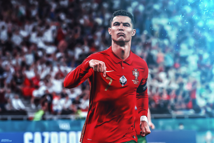 Cristiano Ronaldo in Portugal National Team Jersey