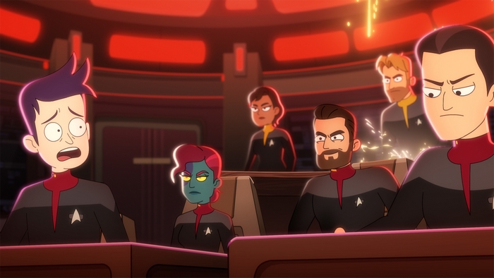 Star Trek: Lower Decks: Boimler and crew in danger