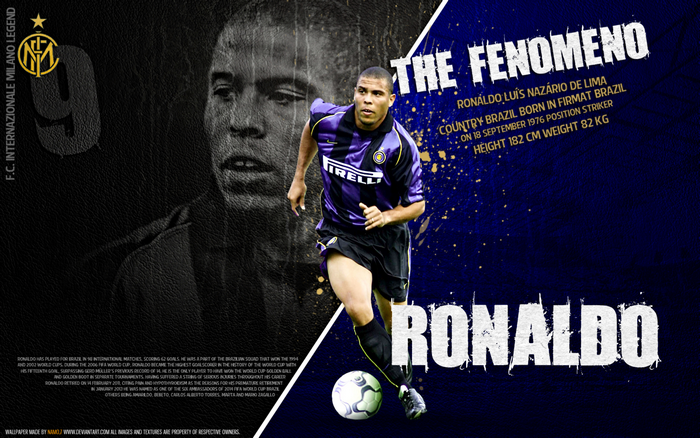 Ronaldo Nazário Inter Milan Action