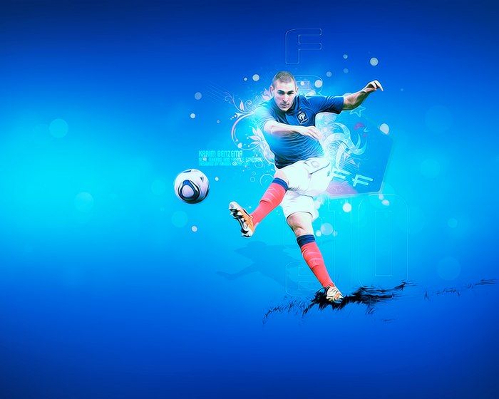 Karim Benzema France Football Dynamic Kick