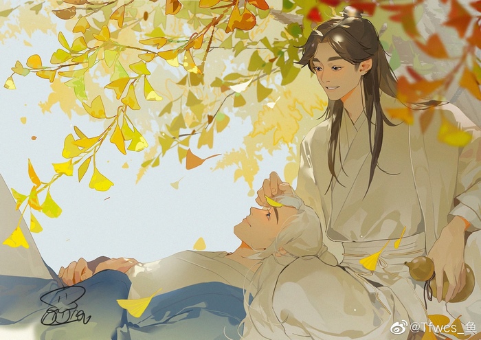 Word Of Honor: Wen Kexing and Zhou Zishu in autumn