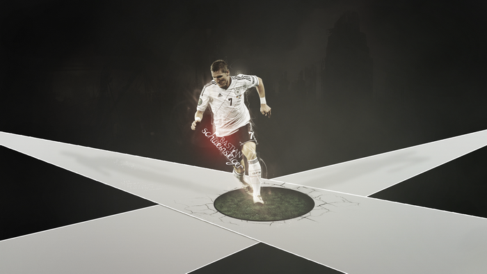 Bastian Schweinsteiger German Soccer Star Breaking Through