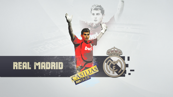 Iker Casillas Real Madrid Goalkeeper Art
