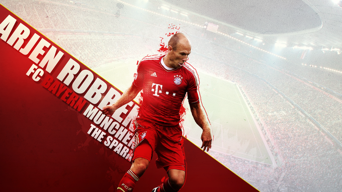 Arjen Robben FC Bayern Munich The Spark at stadium