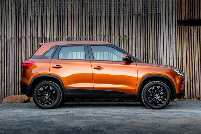 Orange Toyota Urban Cruiser SUV 4K