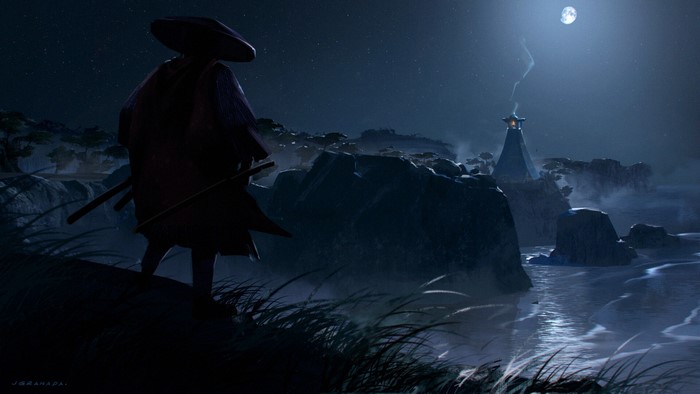 Ghost of Tsushima: Samurai's Moonlit Vigil
