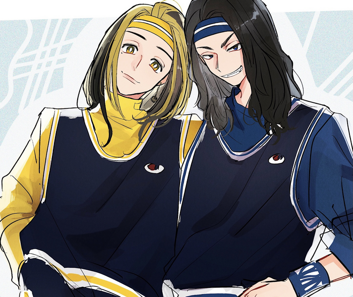 Keisuke Baji and Kazutora Hanemiya Cheerful Duo