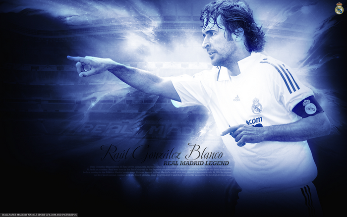 Raúl González Blanco Real Madrid Legend