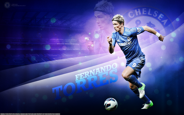 Fernando Torres Chelsea FC Football Player