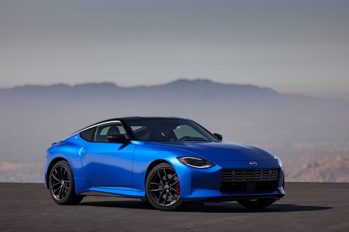 2023 Blue Nissan Z Performance Sport Car