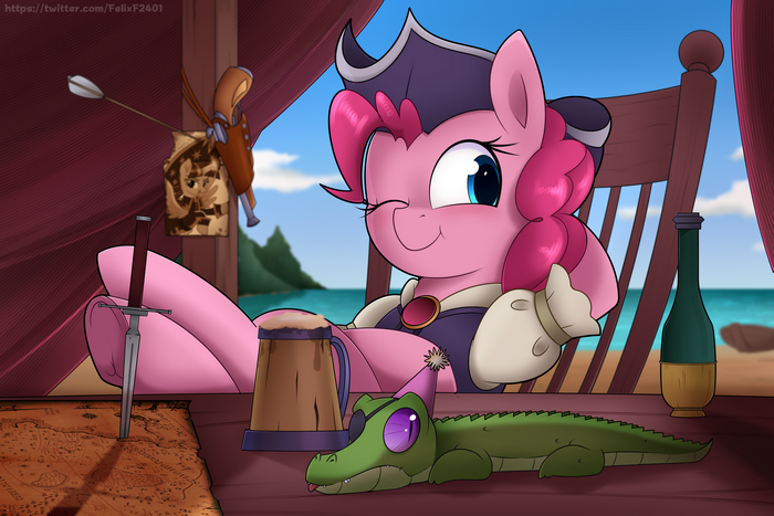 Pinkie Pie Pirate Winks with Gummy