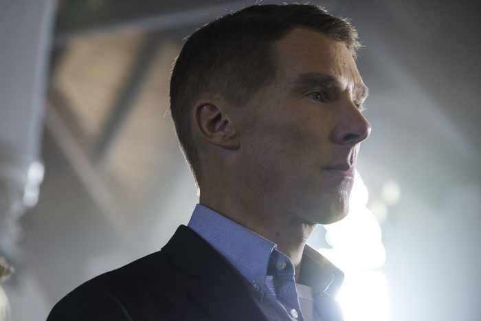 Benedict Cumberbatch in The Mauritanian, dramatic profile
