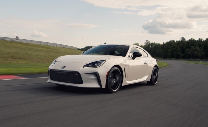Toyota GR 86 Sport Car on Race Track 4K