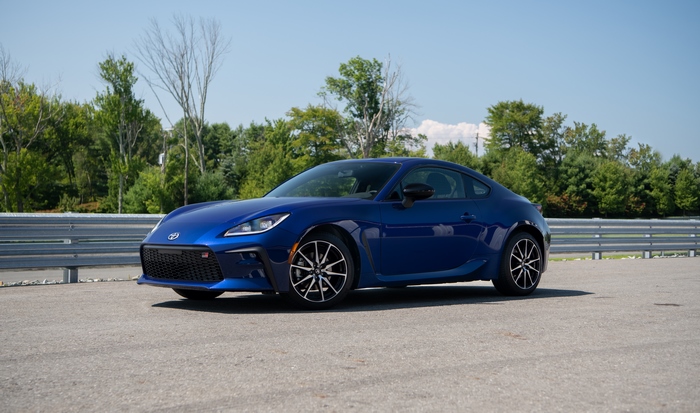 Blue Toyota GR 86 Sport Car