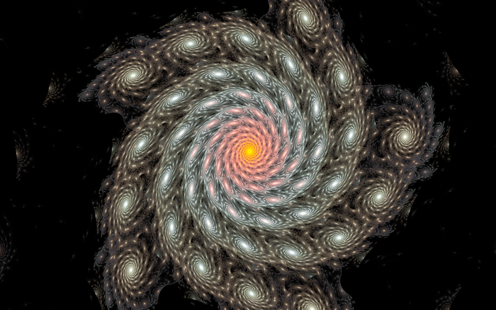 Fractal Spiral Galaxy: The End of the Universe