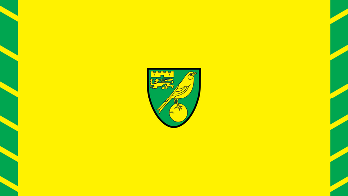 Norwich City F.C. Soccer Club Emblem Logo