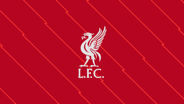 Liverpool F.C. Logo Red Diagonal Pattern