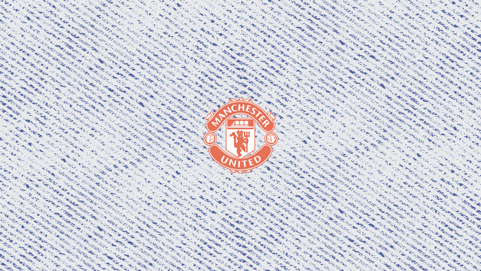 Manchester United F.C. Logo Denim Texture