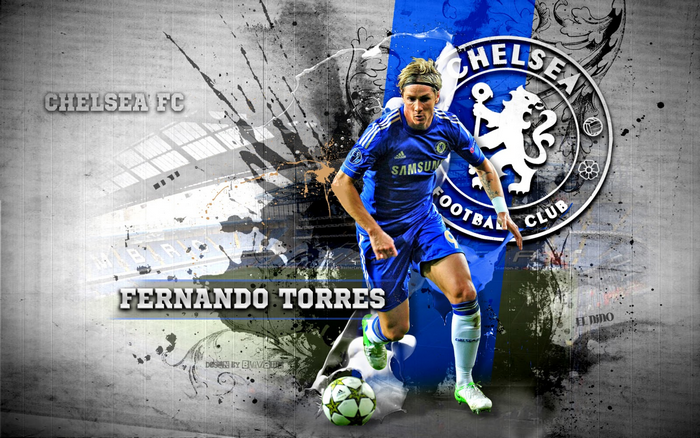 Fernando Torres Chelsea FC Football Player