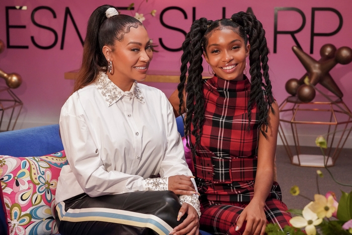 Yara Shahidi and La La Anthony for Grown-ish