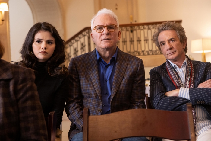 Steve Martin, Selena Gomez, Martin Short in Only Murders 4K