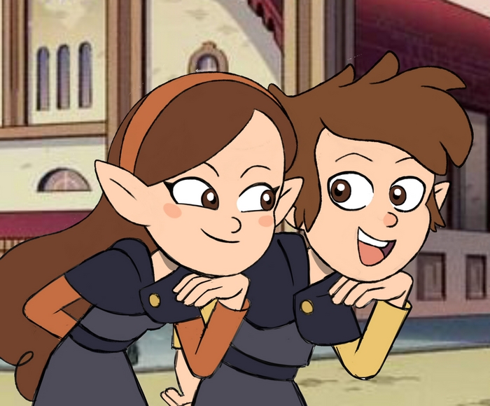 The Owl House and Gravity Falls Characters Crossover