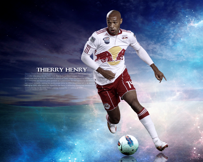 Thierry Henry New York Red Bulls Cosmic Soccer