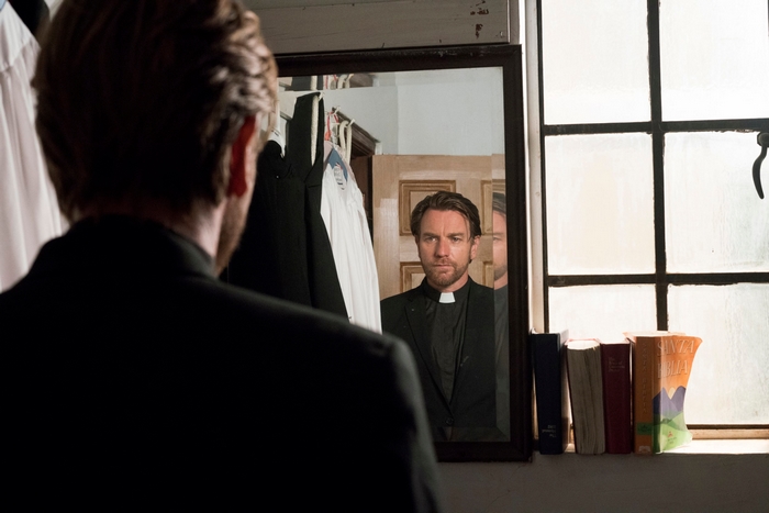 Ewan McGregor reflects as a priest in The Birthday Cake