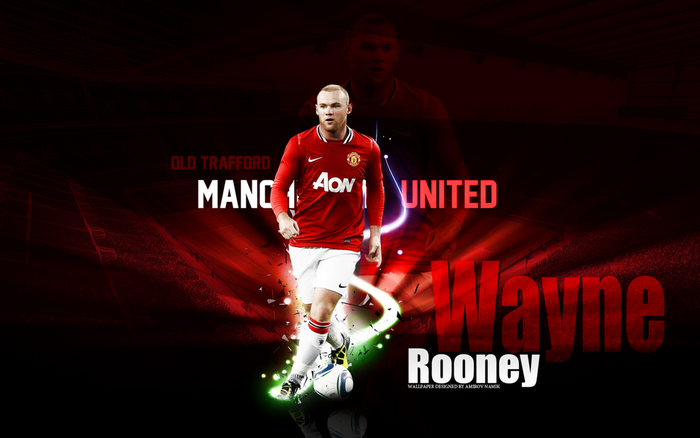 Wayne Rooney Manchester United Old Trafford Football