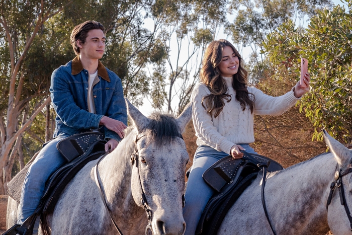 Hes All That: Addison Rae and Tanner Buchanan riding horses