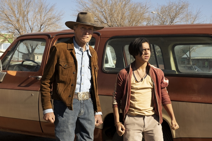 Clint Eastwood and Eduardo Minett in Cry Macho
