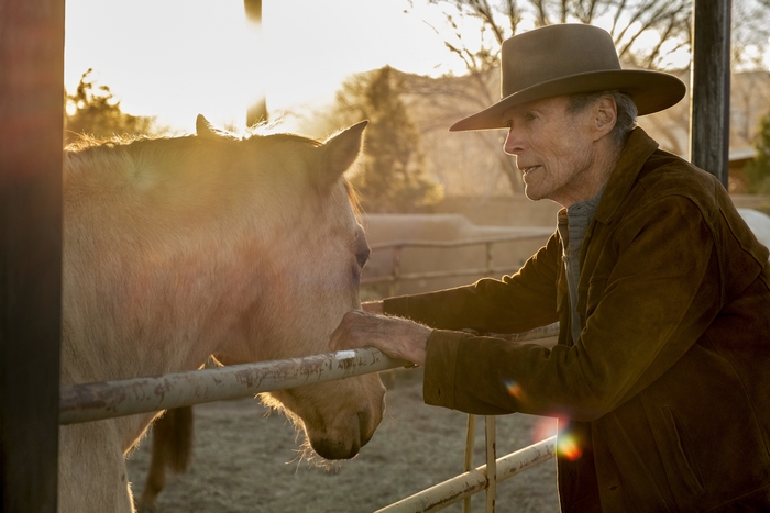Clint Eastwood and horse in Cry Macho