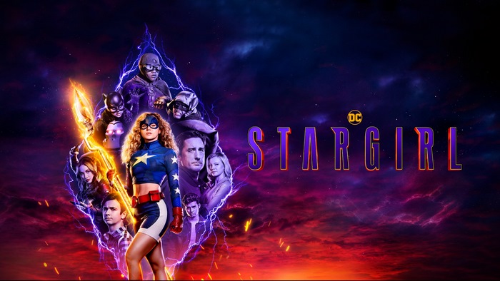 DC Stargirl TV series poster with characters