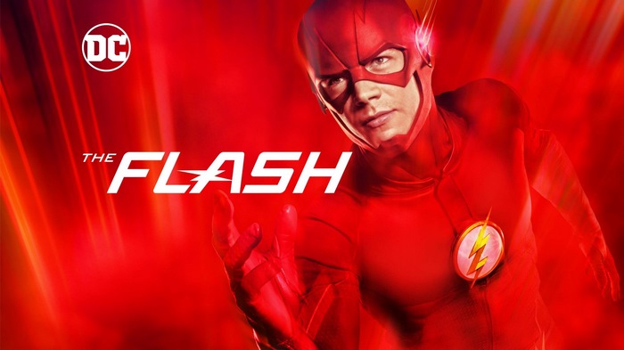 The Flash TV Series Poster featuring Grant Gustin