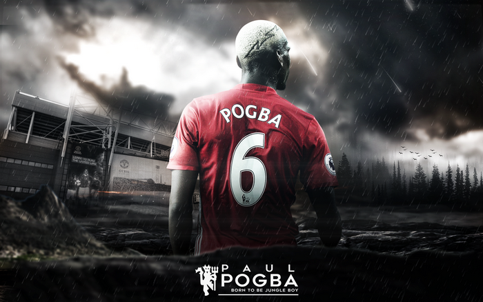 Paul Pogba Manchester United dramatic art