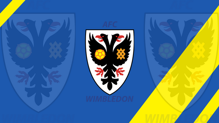 AFC Wimbledon Soccer Club Emblem Logo