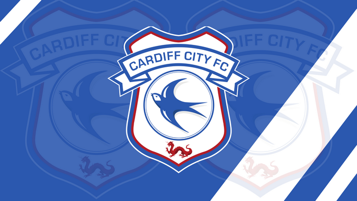 Cardiff City FC Blue Soccer Emblem