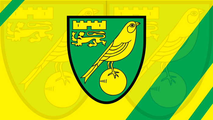 Norwich City F.C. Emblem with Club Colors
