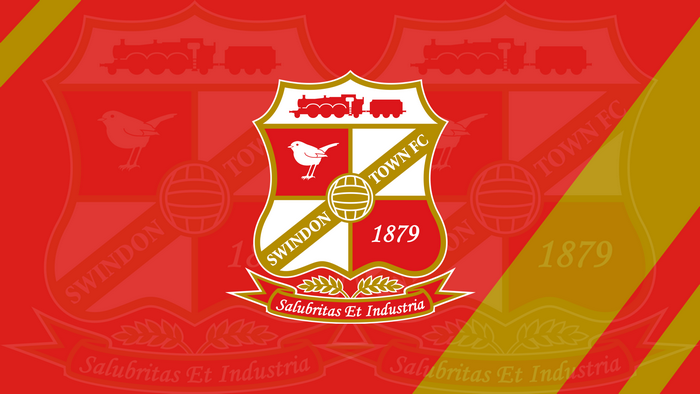 Swindon Town F.C. Red and Gold Emblem