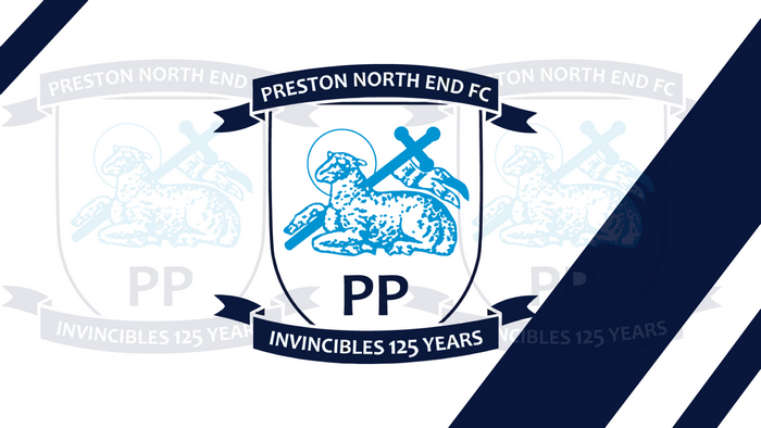 Preston North End FC Invincibles 125 Years Soccer Logo Emblem