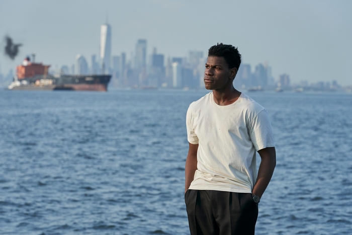 John Boyega in Naked Singularity overlooking New York City