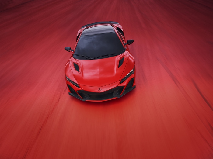 Red 2022 Acura NSX Type S Supercar