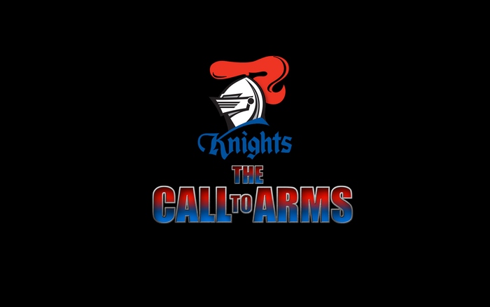 Newcastle Knights NRL The Call to Arms logo