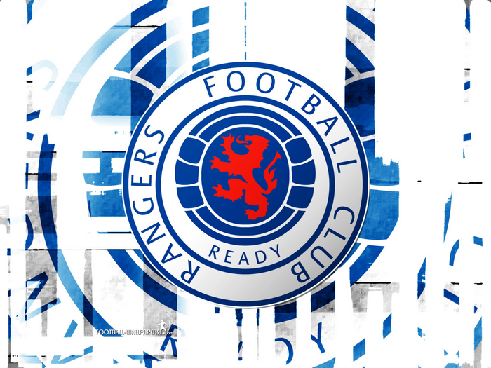 Rangers F.C. Logo Abstract Blue White Design