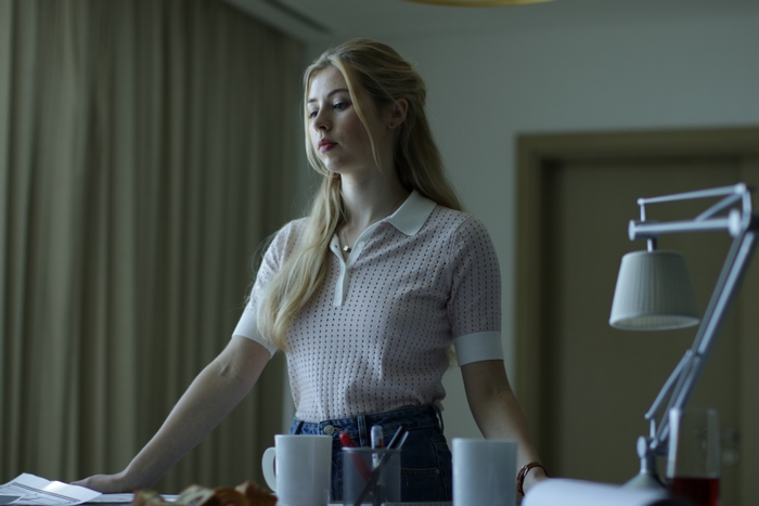Hermione Corfield in The Misfits Scene