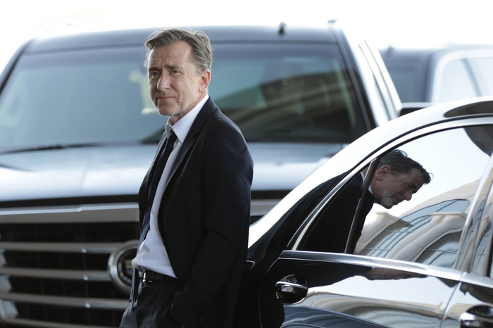 Tim Roth in The Misfits, by car with reflection