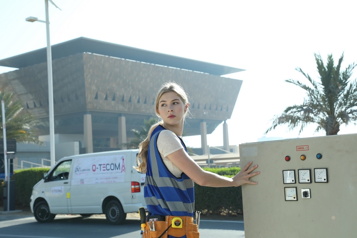 Hermione Corfield in Outdoor Workwear