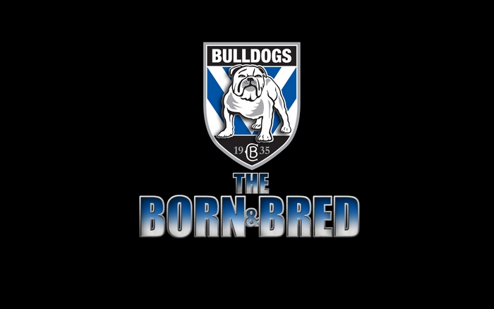 Canterbury-Bankstown Bulldogs The Born & Bred NRL Logo