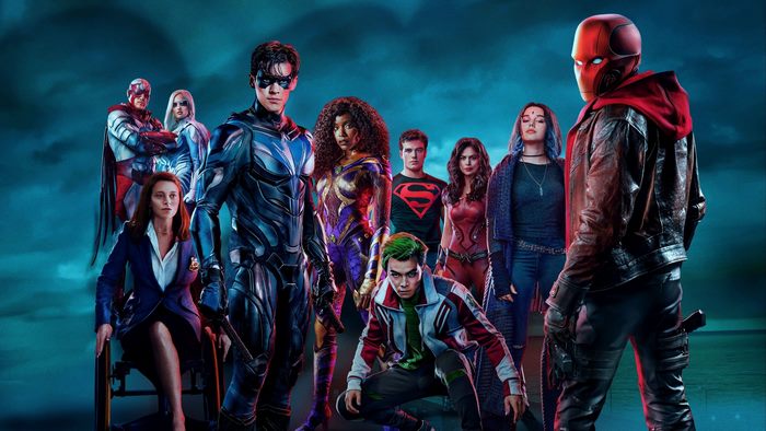 Titans 4K TV series main cast